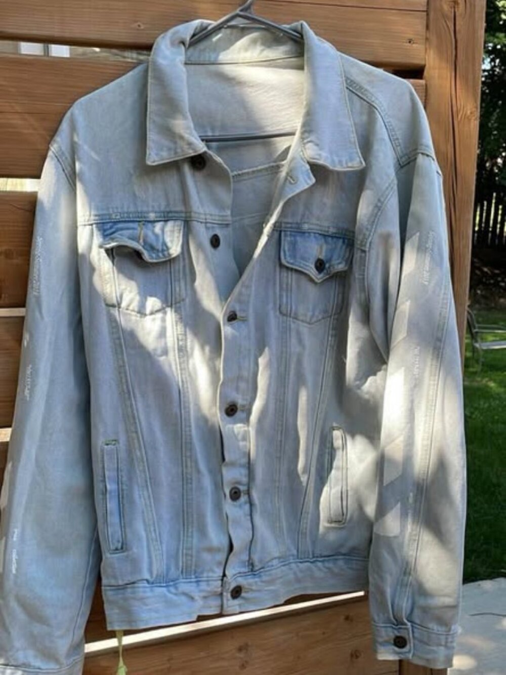 Off-White Temperature Denim Jacket